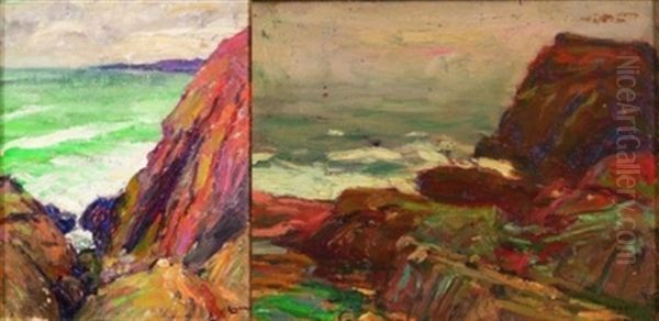 Coastal View (+ Another, Similar; 2 Works) - view 1