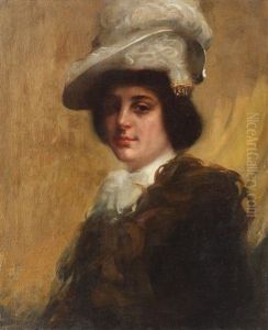 Doamna Cu Palarie Alba