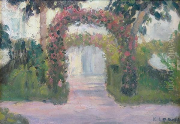 Pergola With Roses - view 1
