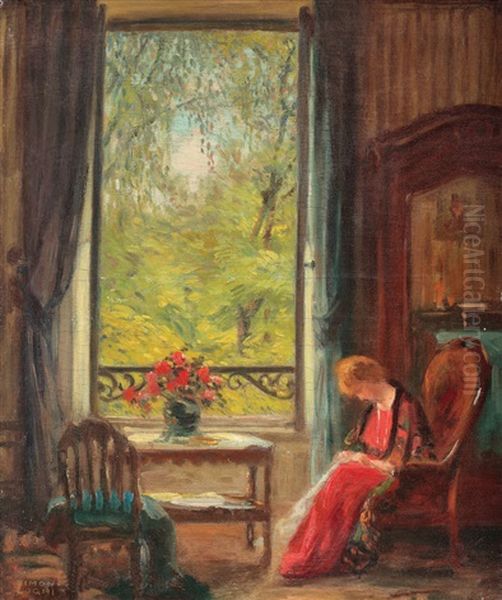 Woman Inside The Room - view 1