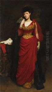 Portrait Of A Lady, Traditionally Identified As Bessie Burton