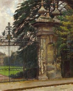 Trinity College Gateway, Oxford by Logsdail William