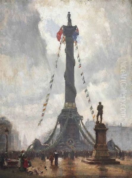 Trafalgar Day - view 1