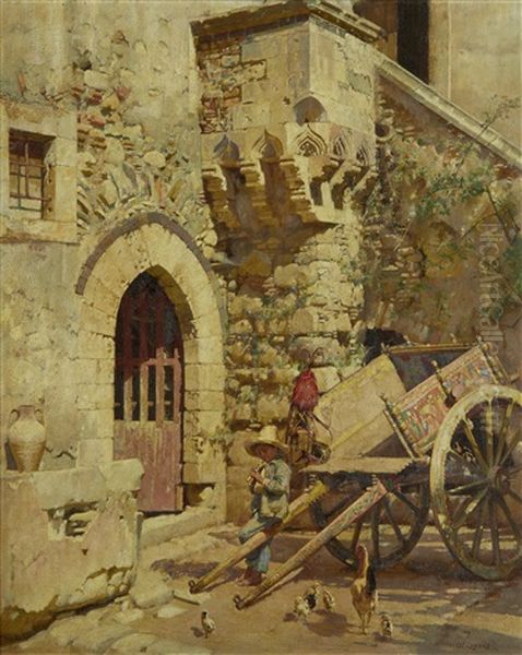 The Young Piper - view 1
