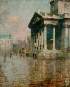 St. Martin-in-the-fields by Logsdail William