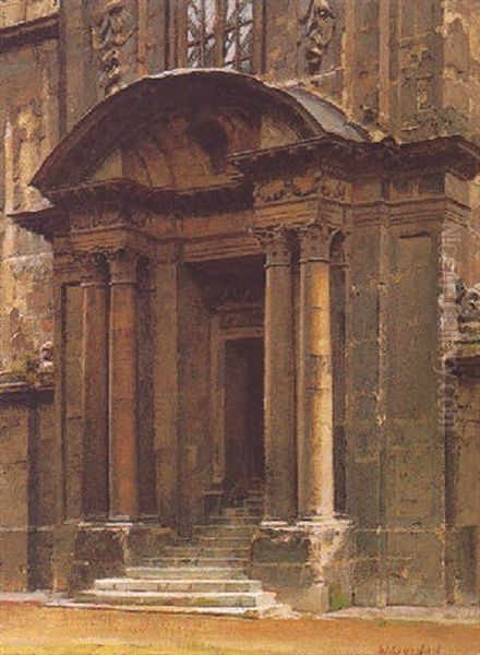 The Porch Of The Old Ashmolean, Oxford - view 1