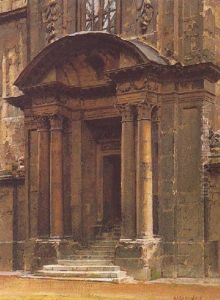 The Porch Of The Old Ashmolean, Oxford