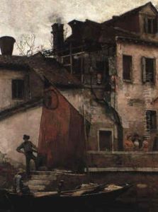 Fisherman Of Venice by Logsdail William