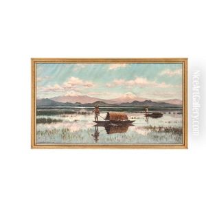 Xochimilco by August Loehr
