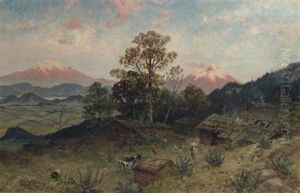 Valley Of Mexico by August Loehr
