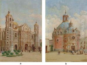 Untitled (2 Works) by August Loehr