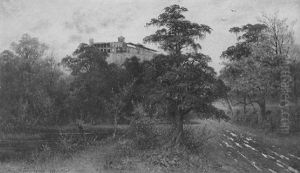 Bosque Y Castillo De Chapultepec by August Loehr