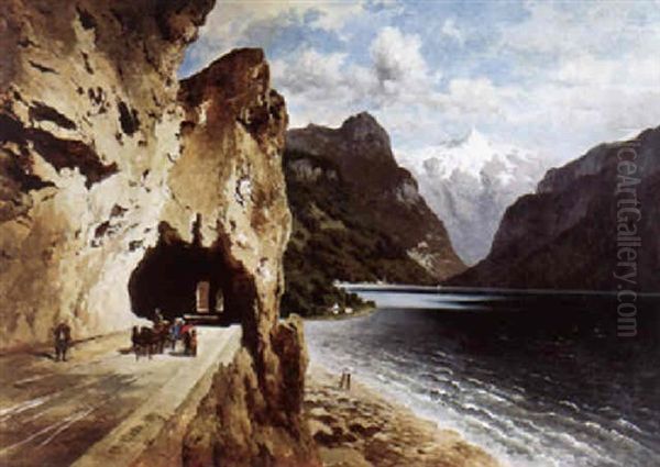 Die Achsenstrasse Am Vierwaldstattersee - view 1