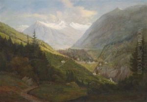 Blick Auf Bad Gastein