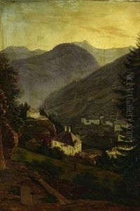 Blick Auf Das Sommerliche Bad Hofgastein