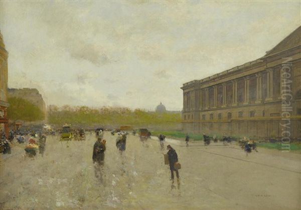 Le Louvre, Paris - view 1