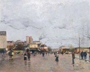 La Porte De Chatillon, Paris by Luigi Loir