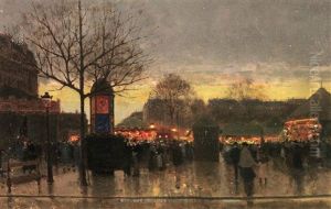 Fete Foraine La Nuit Place De La Republique