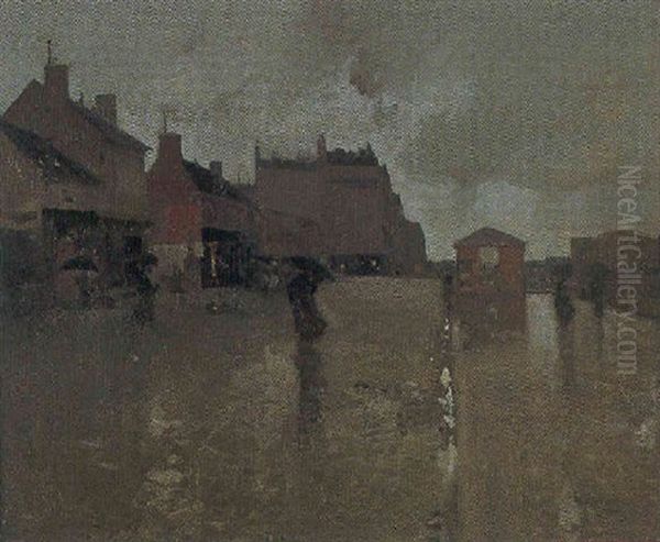 Les Boulevards Sous La Pluie - view 1