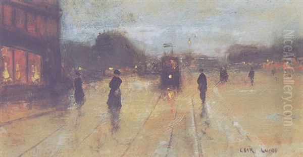 Parisian Street Scene - view 1