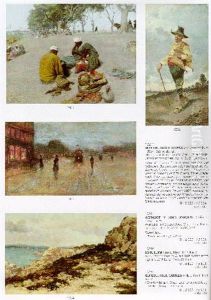 Pariser Strassenszene by Luigi Loir