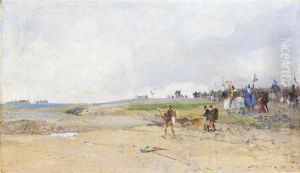Avant La Bataille by Luigi Loir