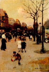 Paris, Les Grand Boulevards by Luigi Loir