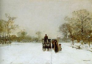 Dans La Neige by Luigi Loir