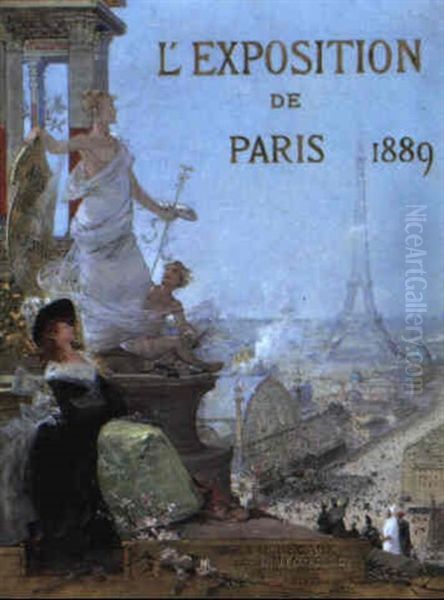 Projet Pour L'affiche De L'exposition...1889 - view 1