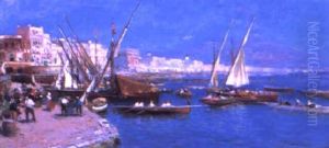 Vue De Naples: Le Jour by Luigi Loir