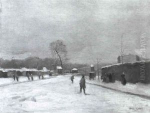 Stadtquartier Im Winter