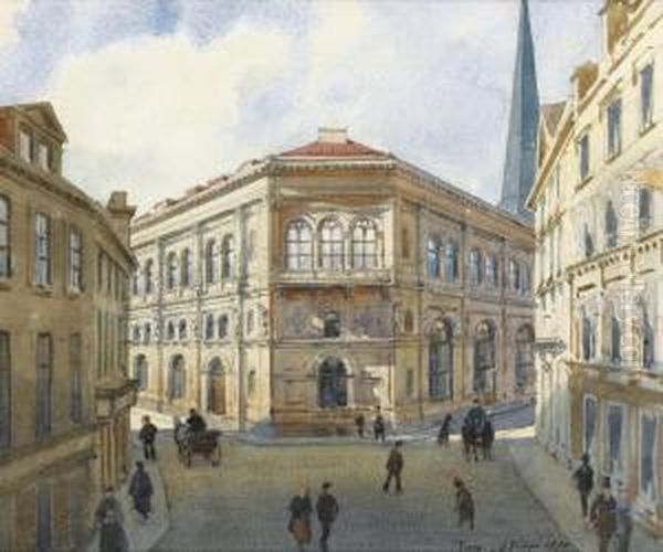 View Of The Riga Stock Exchange - view 1