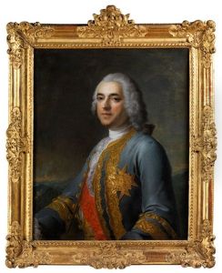 Portrait Eines Chevalier De L'ordre De Saint-louis by Marianne Loir