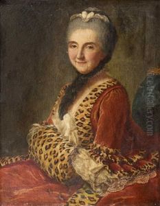 Portrait Presumee De La Comtesse De Blois by Marianne Loir