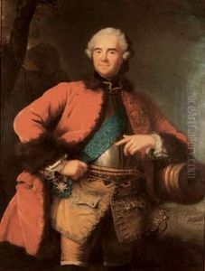 Portrait De Maurice De Saxe (1696-1750), Futur Marechal De France Portrait De Maurice De Saxe (1696-1750), Futur Marechal De France