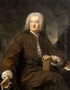 Portrait D'homme En Robe De Bure by Marianne Loir