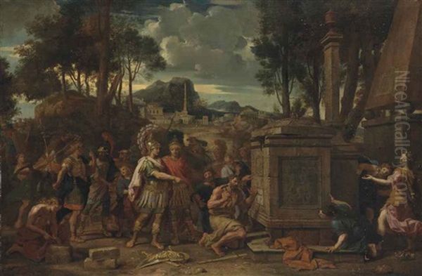 Alexander At The Tomb Of Achilles - view 1