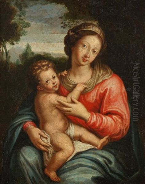 Vierge A L'enfant - view 1