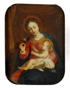 Madonnan Och Barnet by Nicolas Loir