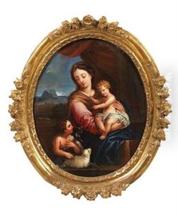 La Vierge A L'enfant Avec Saint Jean-baptiste La Vierge A L'enfant Avec Saint Jean-baptiste
