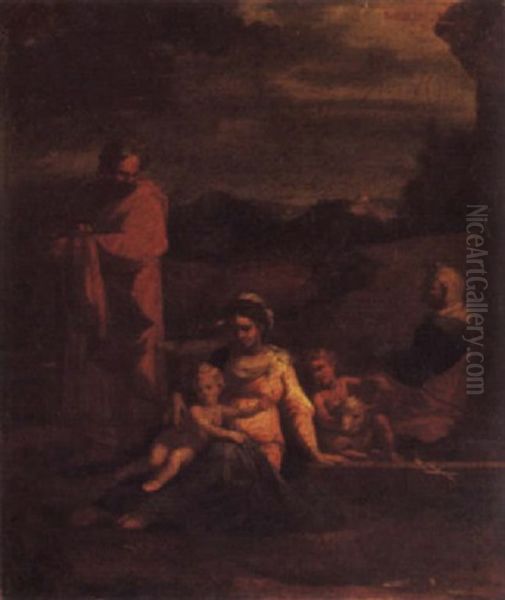The Holy Family With The Infant Saint John The Baptist And Saint Elizabeth - view 1