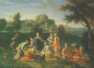 Moise Sauve Des Eaux by Nicolas Loir