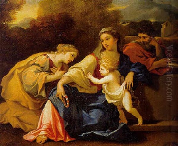 The Mystic Marriage Of Saint Catherine - view 1