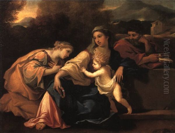 The Mystic Marriage Of St. Catherine - view 1