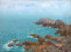 The Baptism Of Christ by Gustave Loiseau