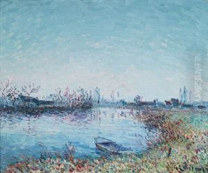 The Baptism Of Christ by Gustave Loiseau