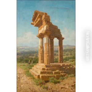 Tempio Di Castore E Polluce by Francesco Lojacono
