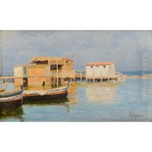 Vecchio Lido A Palermo by Francesco Lojacono