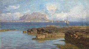 Monte Pellegrino, Palermo, Sicilia by Francesco Lojacono