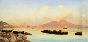 Veduta Di Napoli by Francesco Lojacono